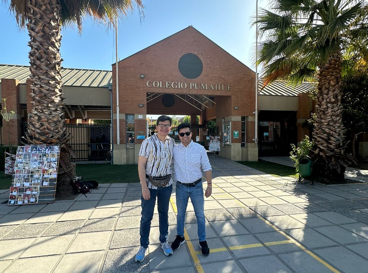Juan Ramón González y Leonardo Pinzón